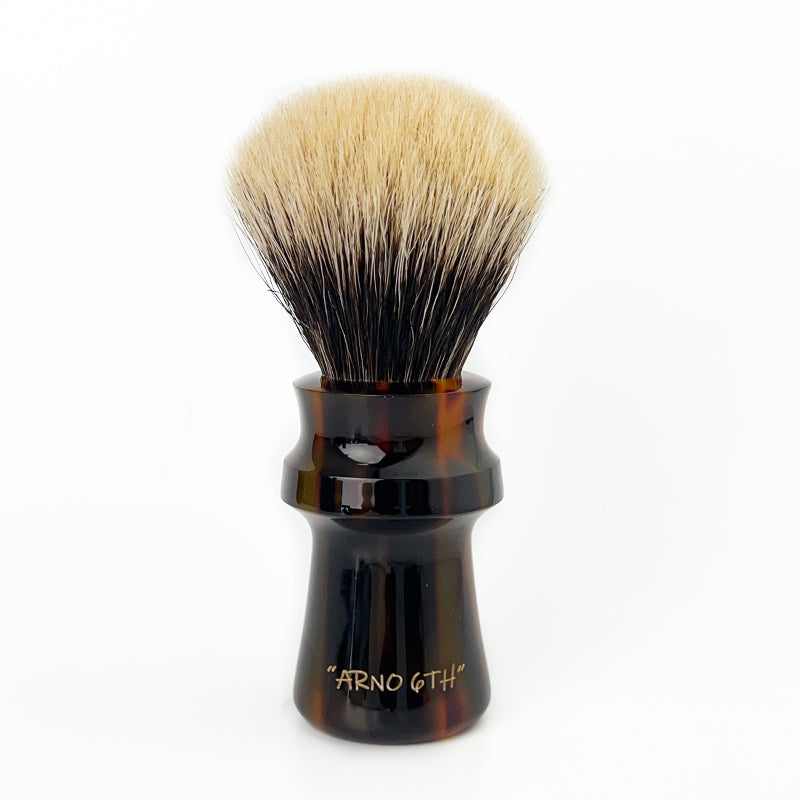 Arno Tomahawk shaving brush #1 Hawksbill turtle