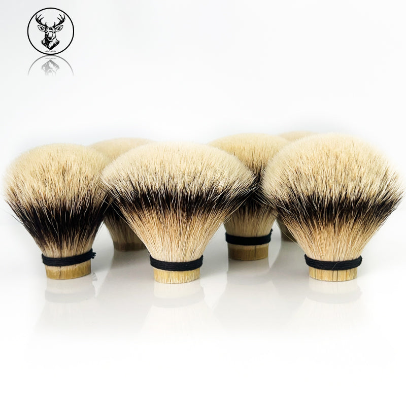 ARNO Silver tip three band shaving brush knot