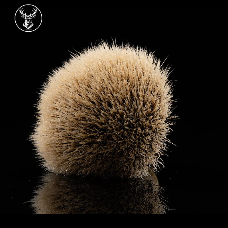 Arno-Mulan-1 handtied finest two band shaving brush knot