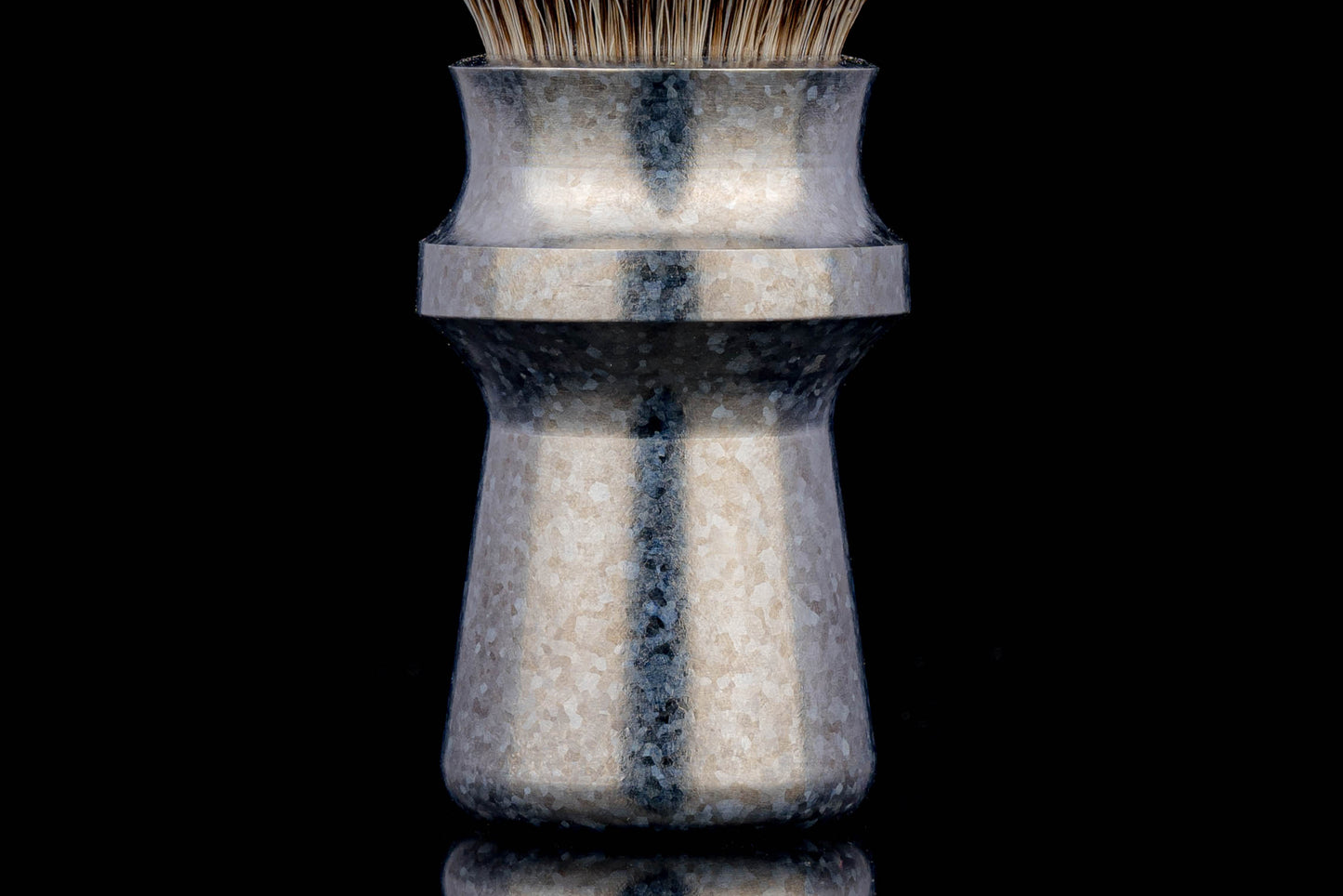 Titanium - Tomahawk shaving brush handle