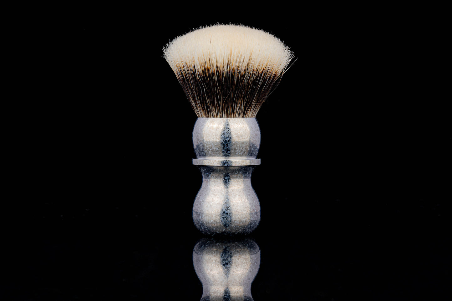 Titanium - Arno classic narrow version shaving brush handle