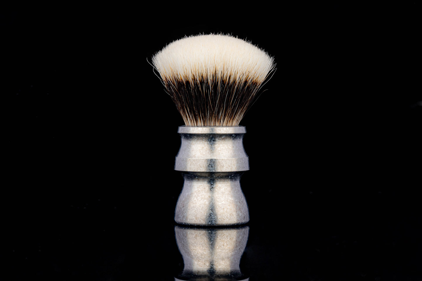 Titanium - Forbidden City shaving brush handle