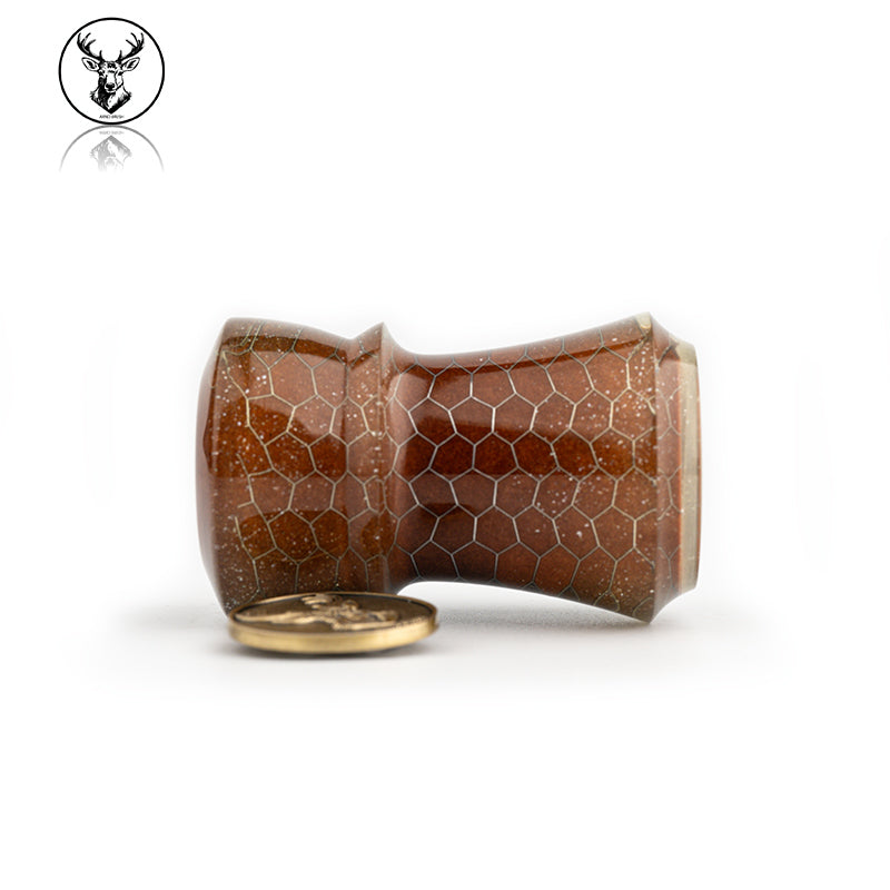 ARNOxOUMO Glaze Shaving brush Silvery Shark 051