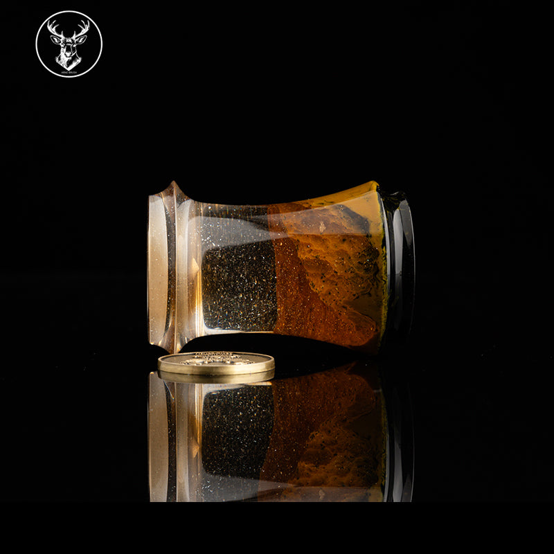 Arno Lighthouse shaving brush #38 Landscape handle