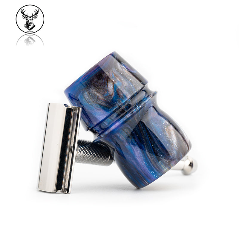 ARNO Shaving brush Silvery Flame Mountain-005
