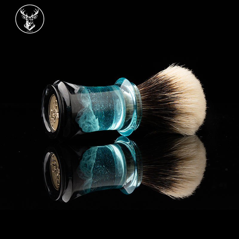 Arno Lighthouse shaving brush #30 Landscape handle