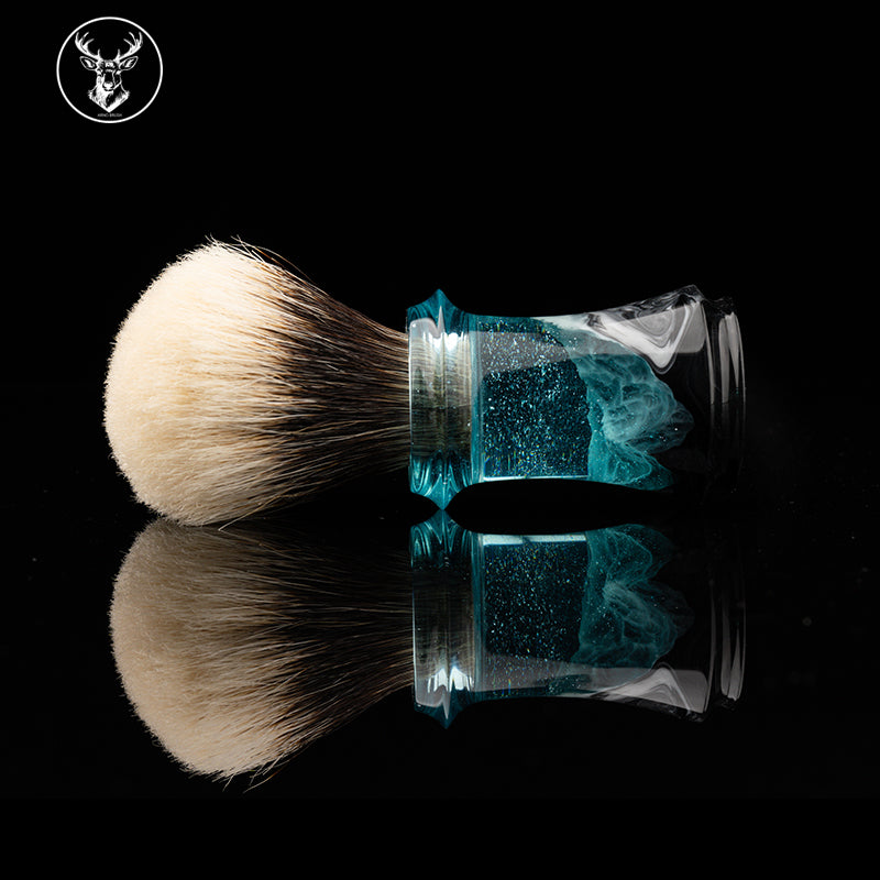 Arno Lighthouse shaving brush #30 Landscape handle