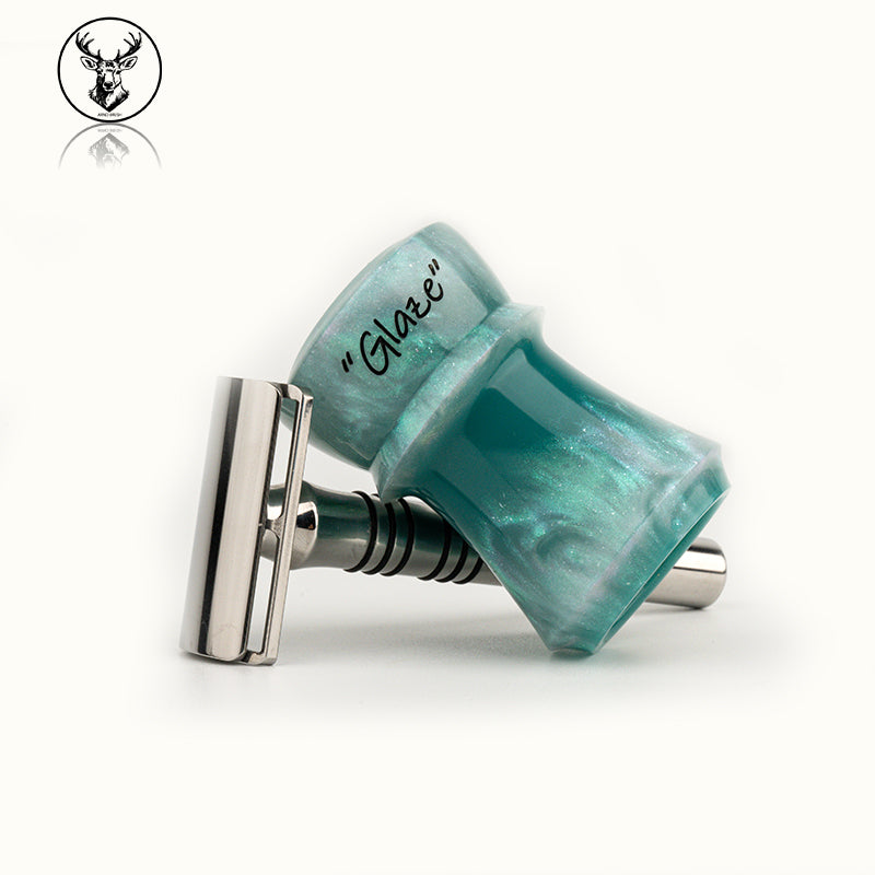 ARNOxOUMO Aurora Glaze Shaving brush Silvery Shark#6