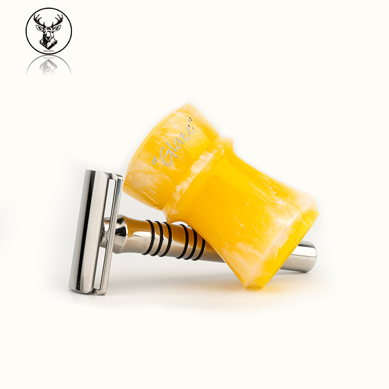 ARNOxOUMO Aurora Glaze Shaving brush Silvery Shark#8