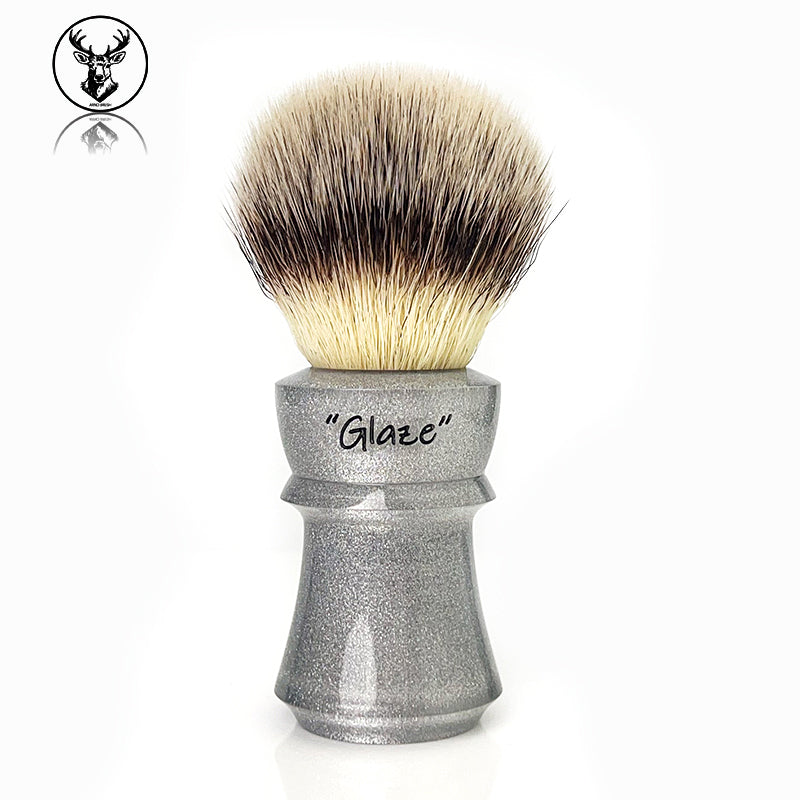 ARNOxOUMO Glaze Shaving brush Silvery Shark