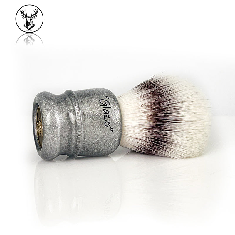 ARNOxOUMO Glaze Shaving brush Silvery chubby