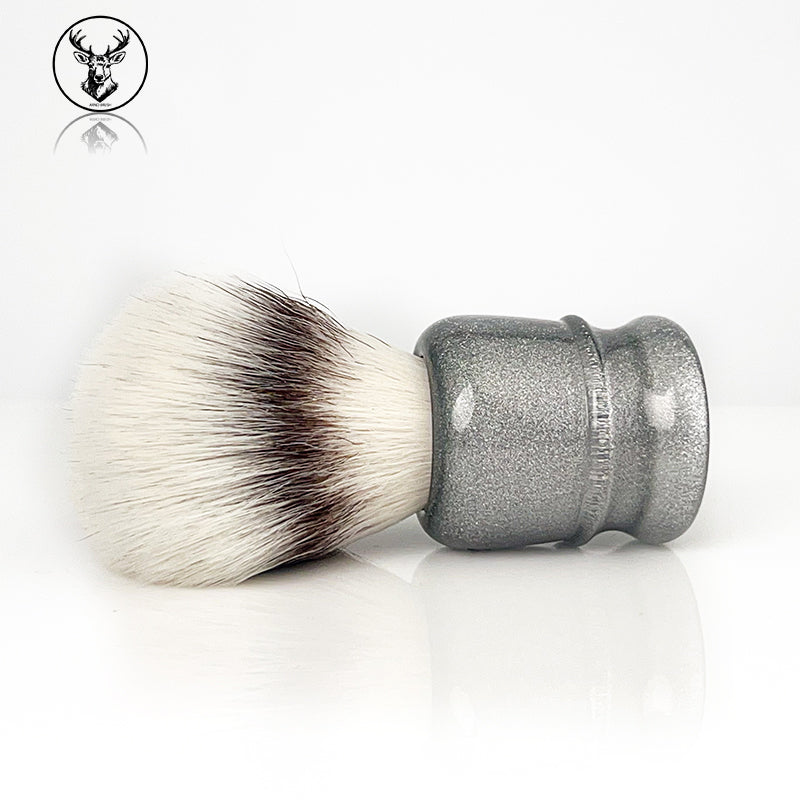 ARNOxOUMO Glaze Shaving brush Silvery chubby