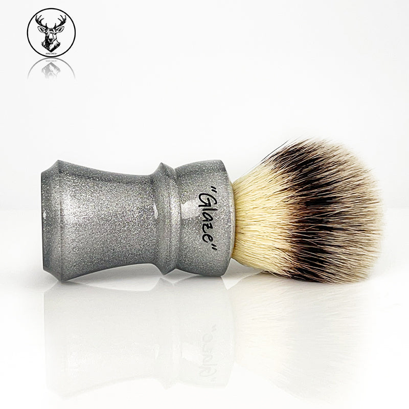 ARNOxOUMO Glaze Shaving brush Silvery Shark