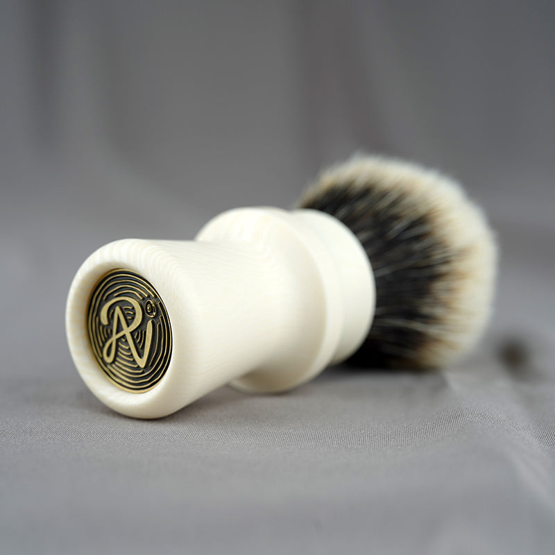 Arno Tomahawk shaving brush #2 Acrylic- Frosted