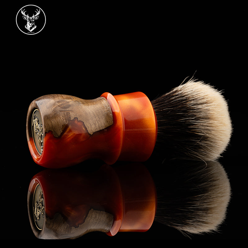 Arno Anton shaving brush #4 Resin+Wood