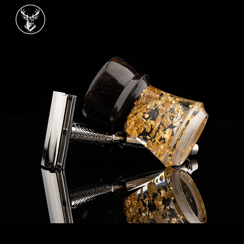 Arno Artisan shaving brushes-Shark-8 Stable Wood