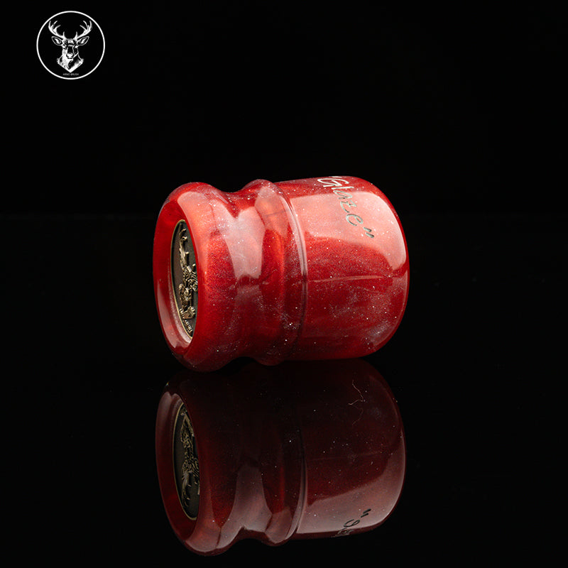 ARNOxOUMO Glaze Shaving brush Silvery Chubby 03