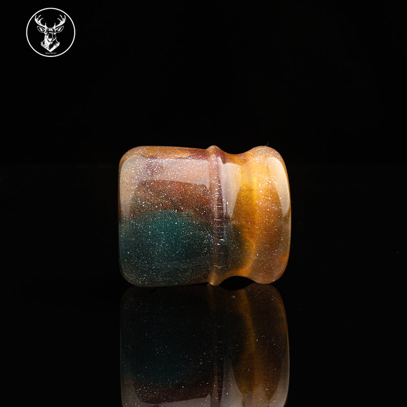 ARNOxOUMO Glaze Shaving brush Silvery Chubby 04