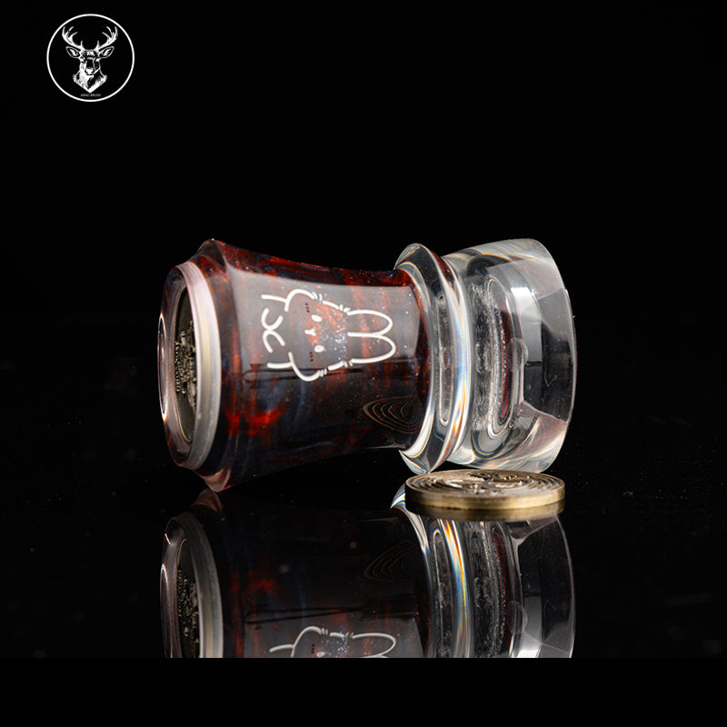 ARNOxOUMO Glaze Shaving brush Silvery Shark 032