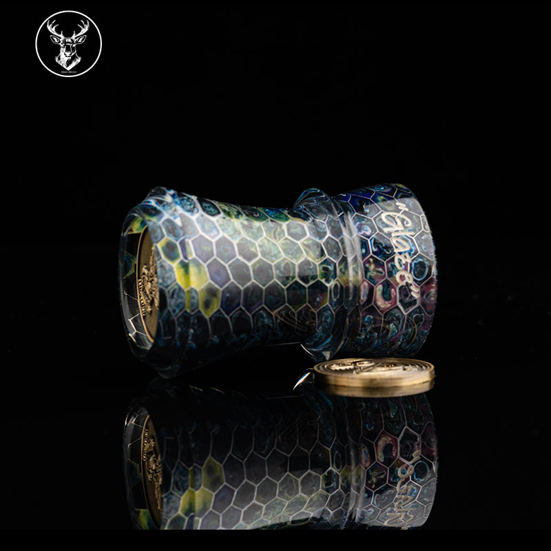 ARNOxOUMO Glaze Shaving brush Silvery Shark 044