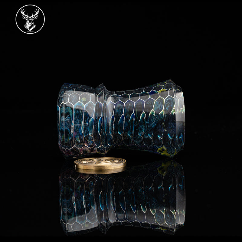 ARNOxOUMO Glaze Shaving brush Silvery Shark 044