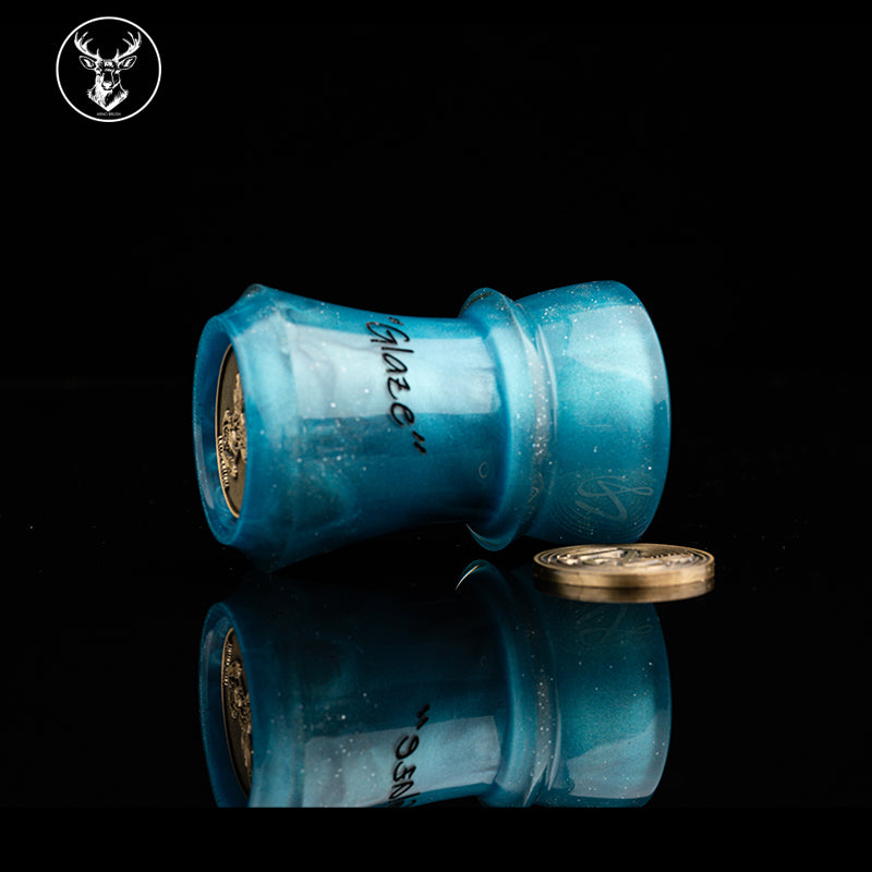 ARNOxOUMO Glaze Shaving brush Silvery Shark 043