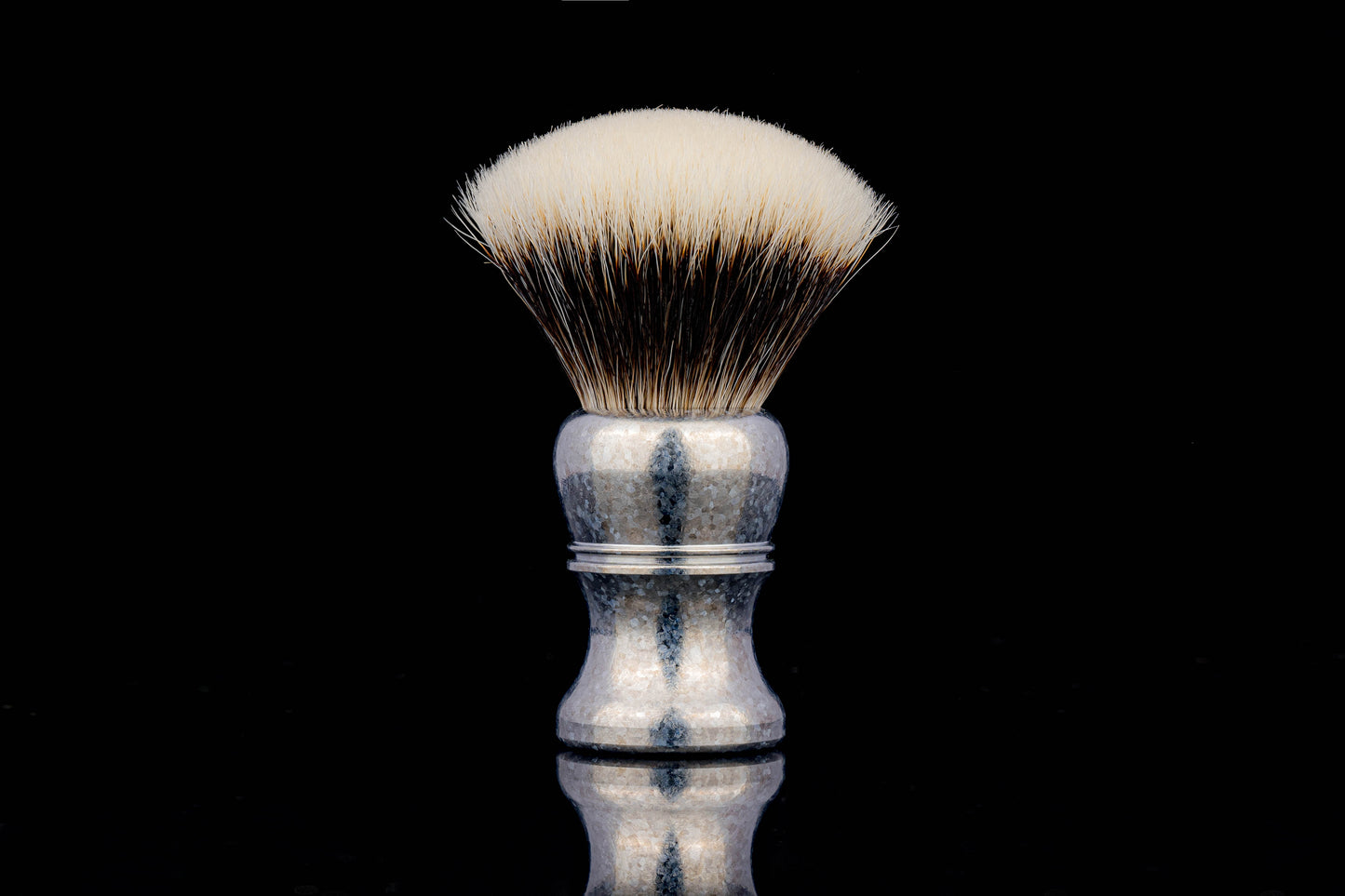 Titanium - Special version shaving brush handle