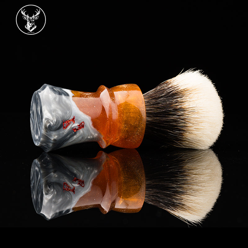 Arno Shark shaving brush #24 Landscape handle