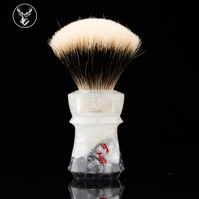 Arno Shark shaving brush #25 Landscape handle