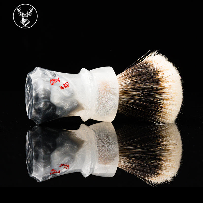 Arno Shark shaving brush #25 Landscape handle