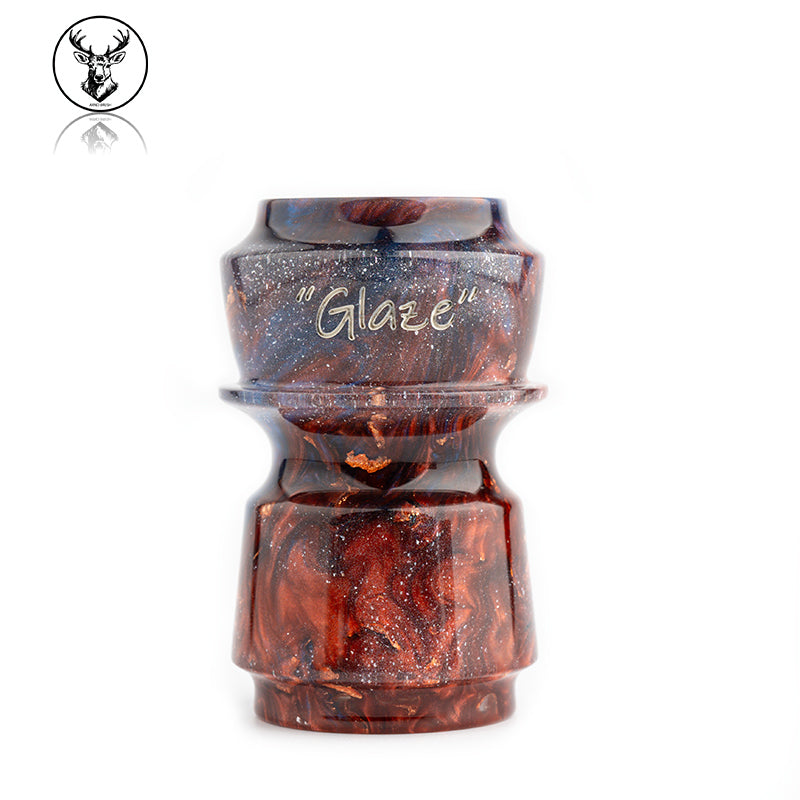 ARNOxOUMO Glaze Shaving brush Silvery Fangcun Mountain-005