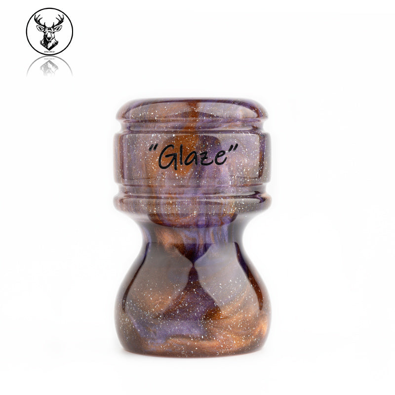 ARNOxOUMO Glaze Shaving brush Silvery Scarab 03