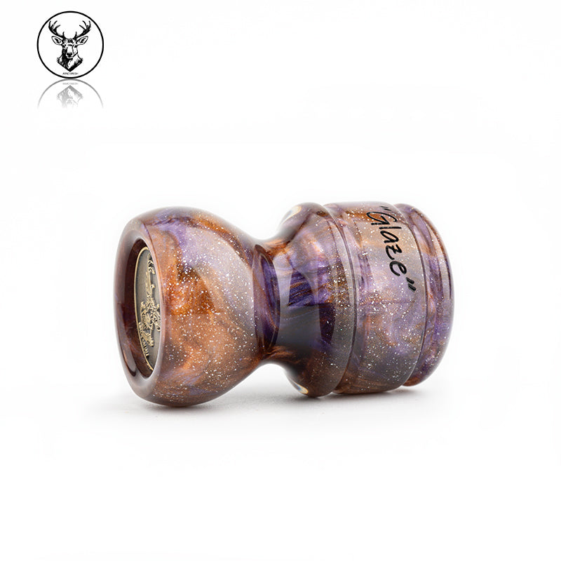 ARNOxOUMO Glaze Shaving brush Silvery Scarab 03