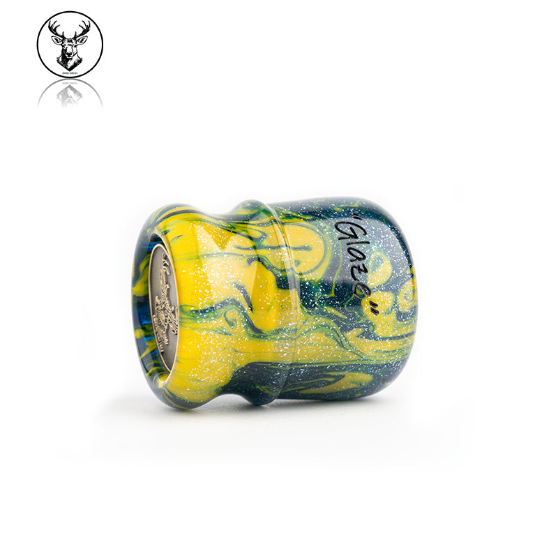 ARNOxOUMO Glaze Shaving brush Silvery Chubby 06