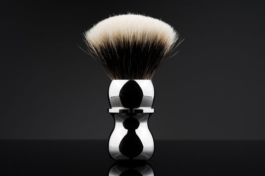 Titanium - Arno classic narrow version shaving brush handle
