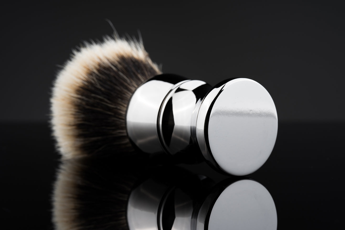 Titanium - Special version shaving brush handle