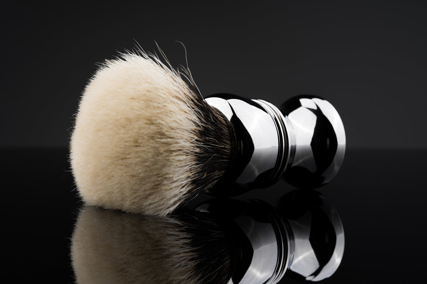 Titanium - Special version shaving brush handle