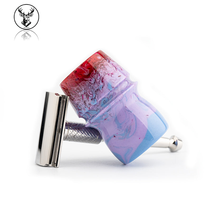 ARNO Shaving brush Silvery Flame Mountain-006