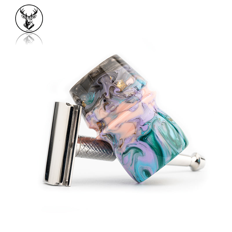 ARNO Shaving brush Silvery Flame Mountain-003