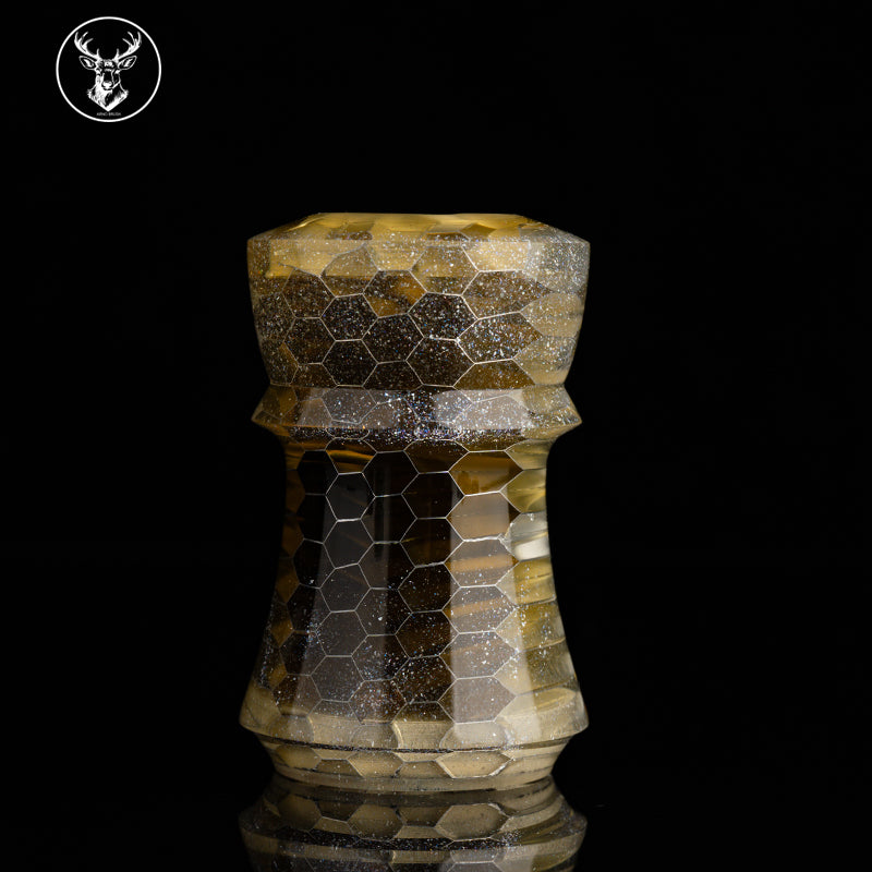ARNOxOUMO Honeycomb Glaze Shaving brush Silvery Shark 061