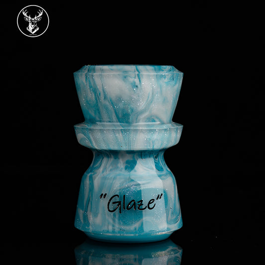 ARNOxOUMO Glaze Honeycomb Shaving brush Silvery Shark-2 059