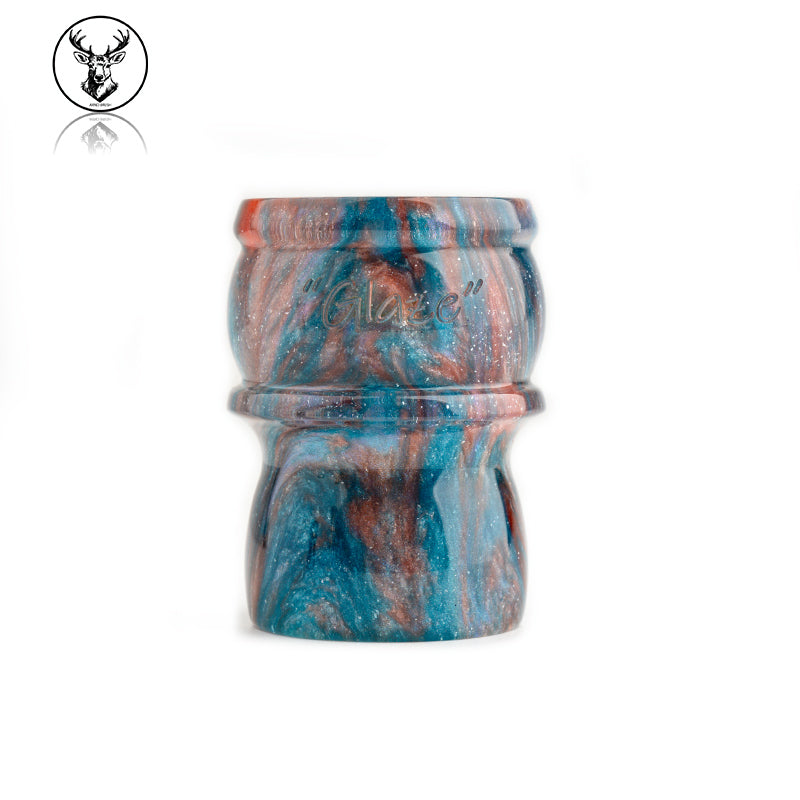 ARNOxOUMO Glaze Shaving brush Silvery Chubby-3 002