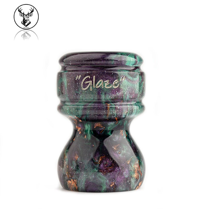 ARNOxOUMO Glaze Shaving brush Silvery Scarab 05