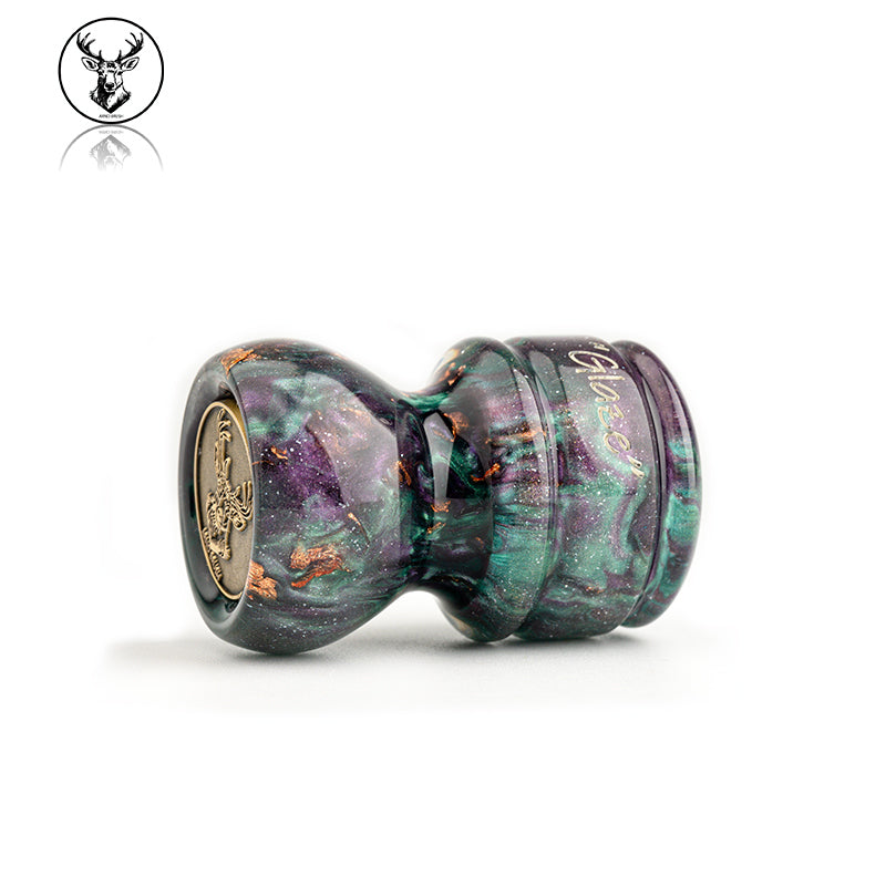 ARNOxOUMO Glaze Shaving brush Silvery Scarab 05