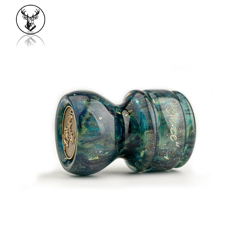 ARNOxOUMO Glaze Shaving brush Silvery Scarab 08
