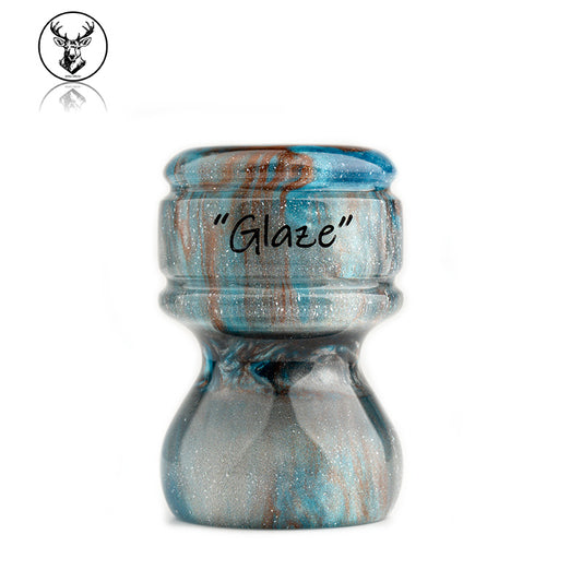 ARNOxOUMO Glaze Shaving brush Silvery Scarab 06
