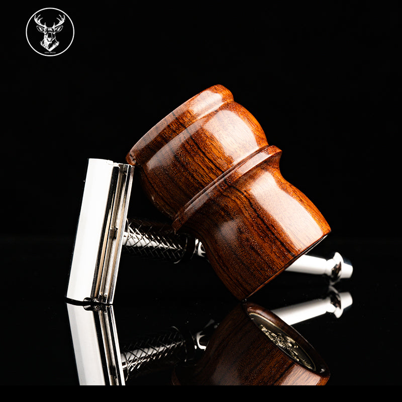 Arno Artisan ironwood-Chubby-3 shaving brush#001