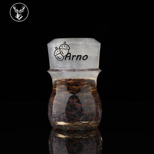 Arno Anton Glaze Pinecone shaving brush #1 Resin