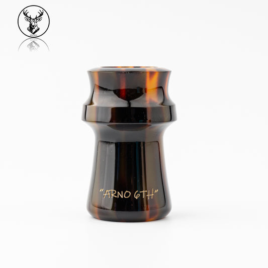 Arno Tomahawk shaving brush #1 Hawksbill turtle