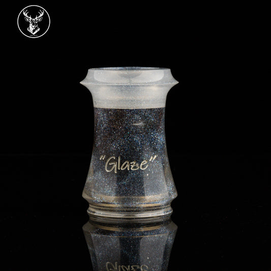 ARNOxOUMO Mukhsin Glaze Shaving brush Silvery Lighthouse#1